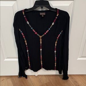 Shyanne 100% Rayon western style top